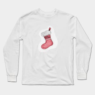 christmas sock Long Sleeve T-Shirt